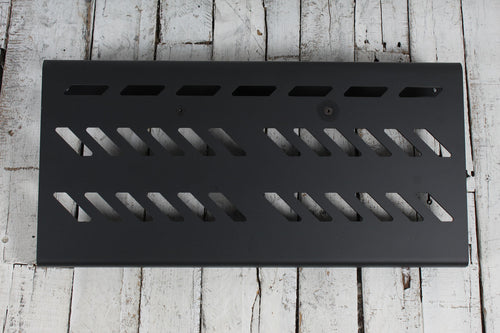 Gator GPB BAK 1 Large Aluminum Guitar Effects Pedal Board with Carry Bag Black