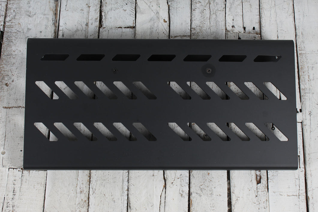 Gator GPB BAK 1 Large Aluminum Guitar Effects Pedal Board with Carry Bag Black