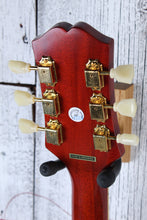 Load image into Gallery viewer, Epiphone Hummingbird Dreadnought Acoustic Electric Guitar Aged Cherry Sunburst