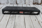Gator GPB BAK 1 Large Aluminum Guitar Effects Pedal Board with Carry Bag Black