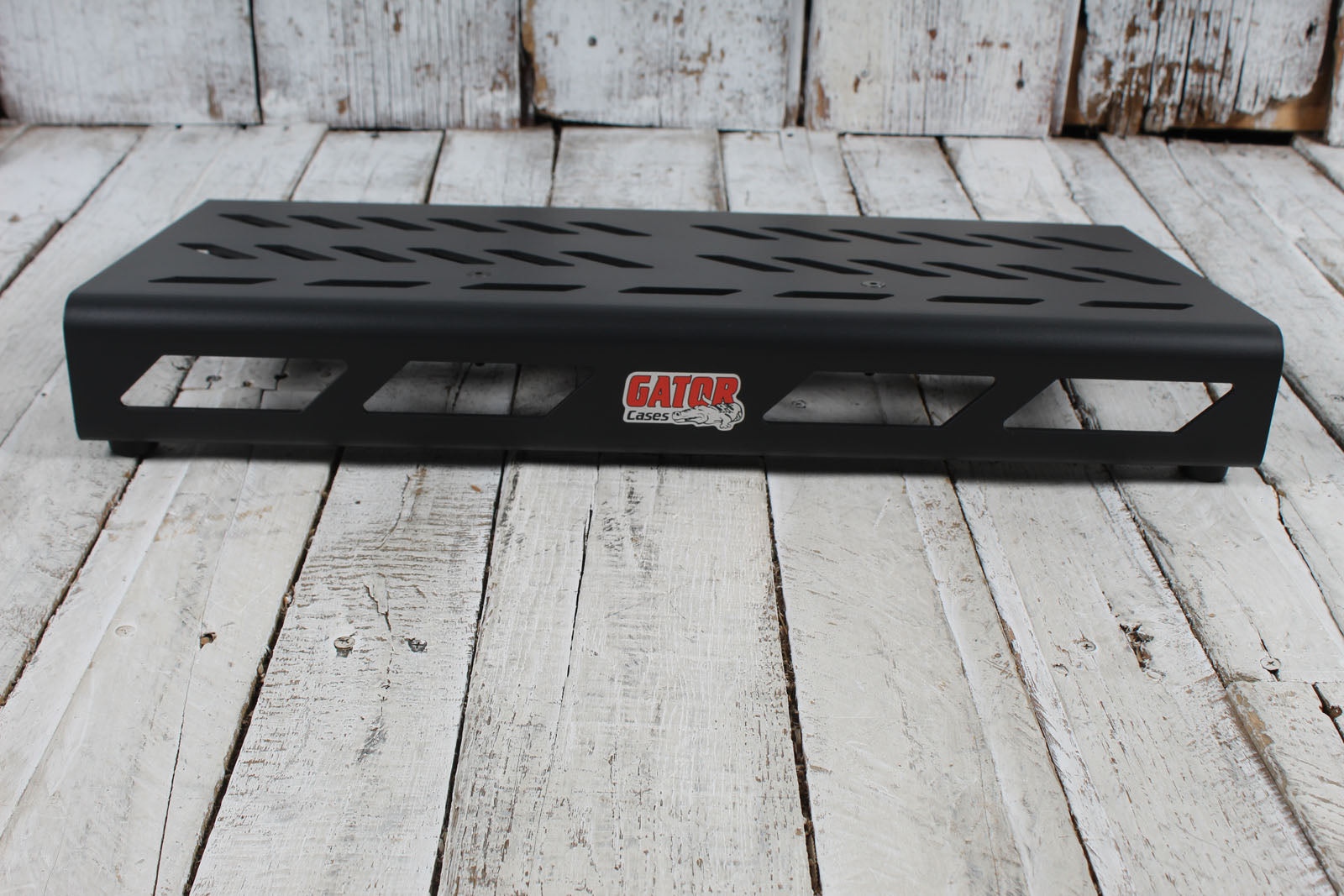 Gator GPB BAK 1 Large Aluminum Guitar Effects Pedal Board with Carry Bag Black