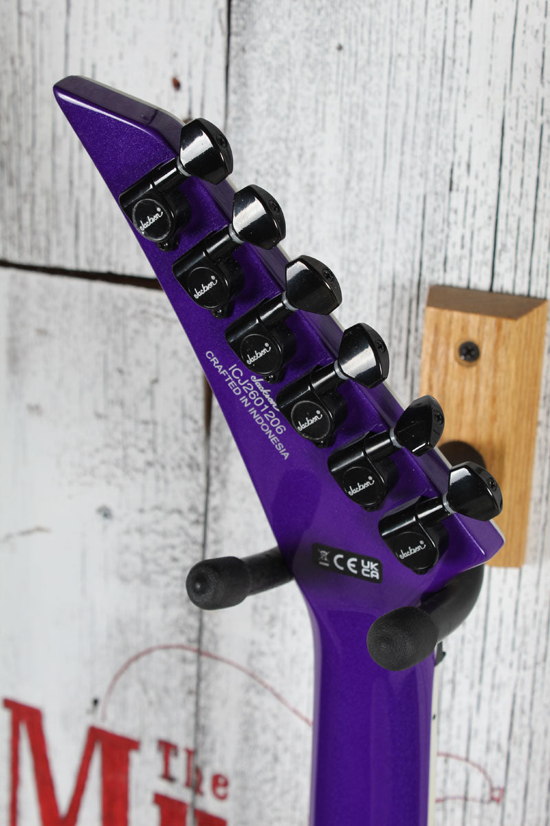 Jackson X Series Kelly KEX Solid Body Electric Guitar Deep Purple Metallic