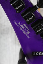 Jackson X Series Kelly KEX Solid Body Electric Guitar Deep Purple Metallic
