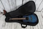 Yamaha TransAcoustic Concert Acoustic Electric Guitar Ultra Marine with Gig Bag