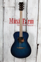 Yamaha TransAcoustic Concert Acoustic Electric Guitar Ultra Marine with Gig Bag