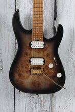 Load image into Gallery viewer, Charvel Pro-Mod DK24 HH 2PT CM Poplar Burl Electric Guitar Trans Black Burst