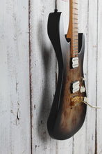 Load image into Gallery viewer, Charvel Pro-Mod DK24 HH 2PT CM Poplar Burl Electric Guitar Trans Black Burst