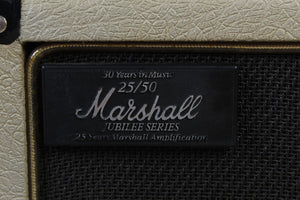 Marshall Vintage 1980s Silver Jubilee 2555 Electric Guitar Amplifier Head