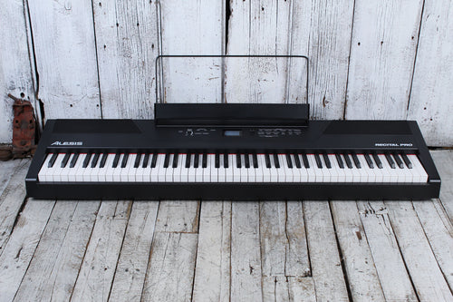 Alesis Recital Pro Digital Piano 88 Key Digital Piano w Hammer Action Keyboard
