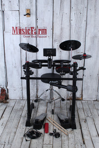 ddrum E-Flex Electronic Drum Kit Complete Digital Drum Set w Mesh Heads DD EFLEX