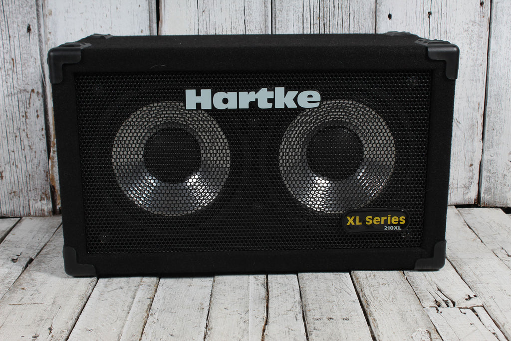 Hartke 210XL Bass Guitar Amplifier Speaker Cabinet 200 Watt 2 x 10 Bass Amp Cab