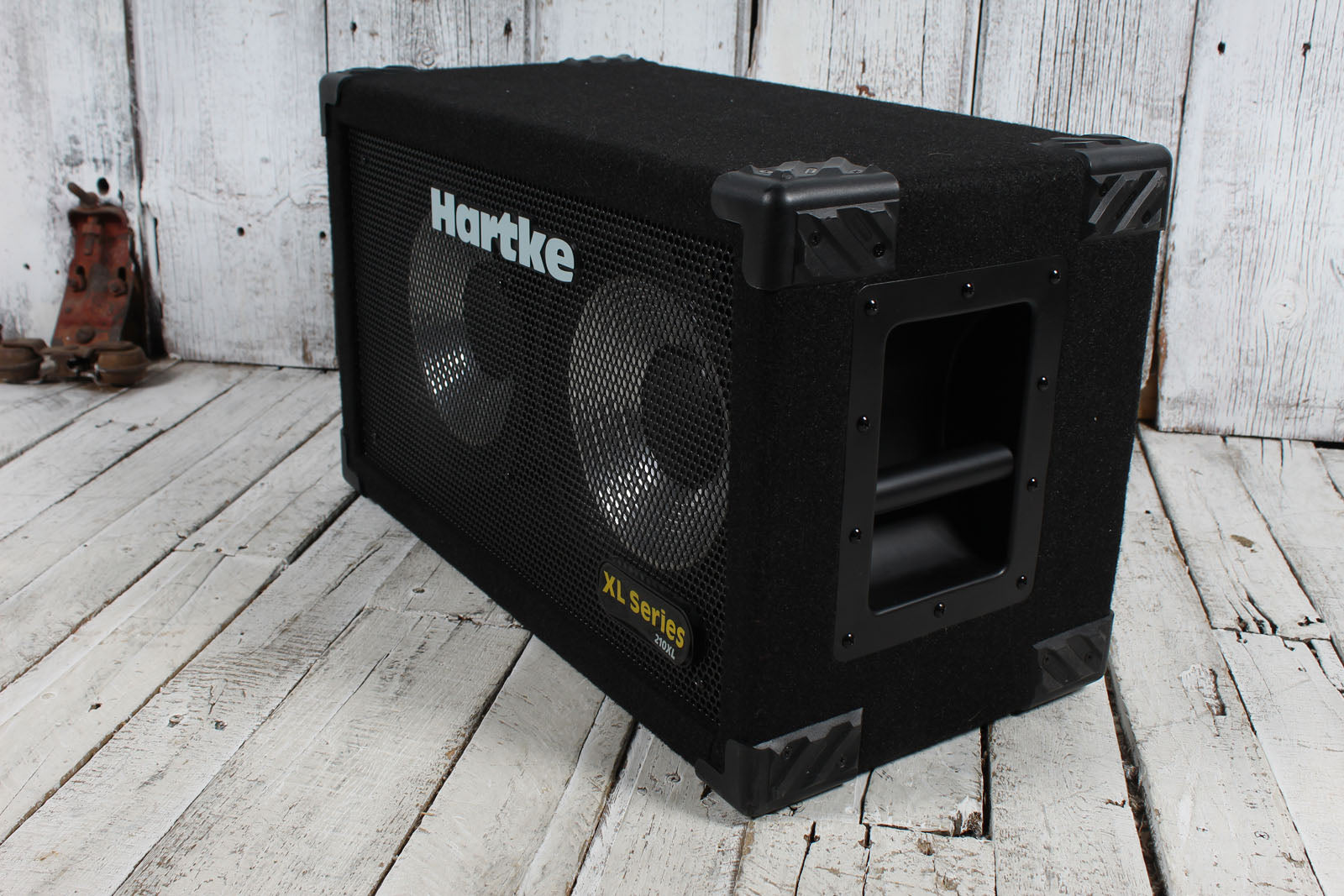 Hartke 210XL Bass Guitar Amplifier Speaker Cabinet 200 Watt 2 x 10 Bass Amp Cab