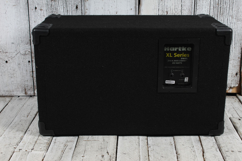 Hartke 210XL Bass Guitar Amplifier Speaker Cabinet 200 Watt 2 x 10 Bass Amp Cab
