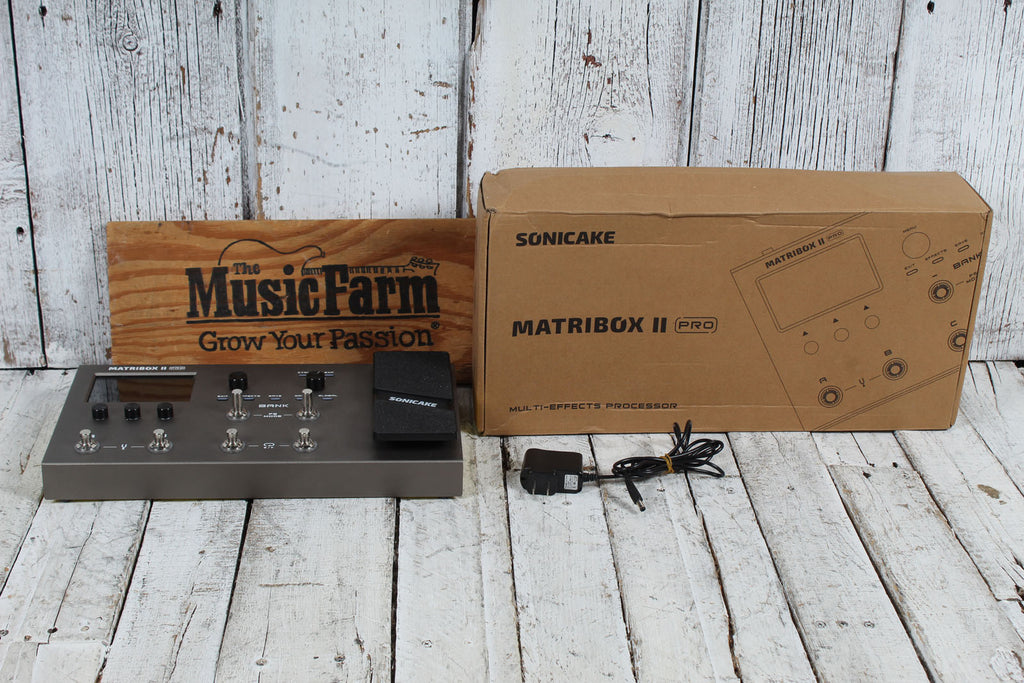 Sonicake QME-200 Matribox II Pro Electric Guitar Multi Effects Processor