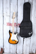 Load image into Gallery viewer, Fender Squier Affinity Stratocaster SSS Electric Guitar Tobacco Sunburst with Gig Bag