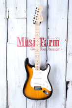 Load image into Gallery viewer, Fender Squier Affinity Stratocaster SSS Electric Guitar Tobacco Sunburst with Gig Bag