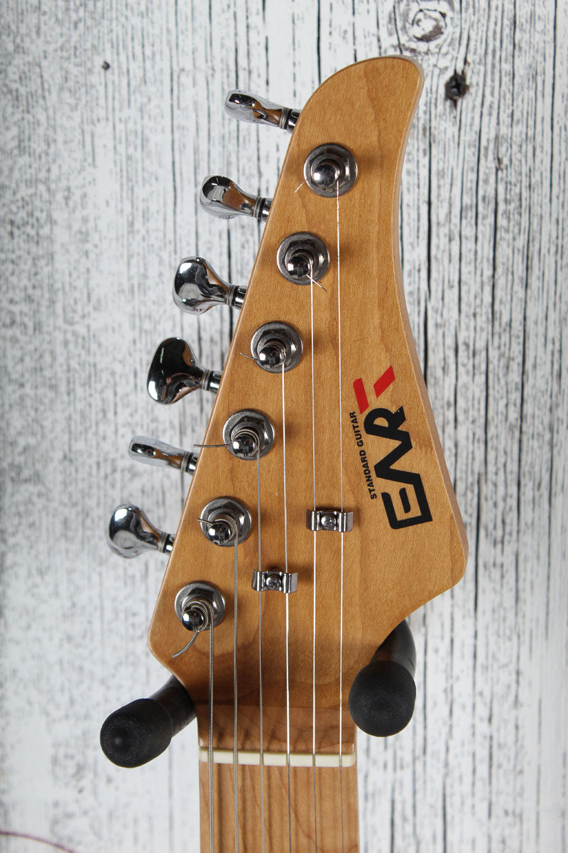 Eart Guitars TL-380 Electric Guitar Roasted Maple Neck Gloss Metal Blue Finish