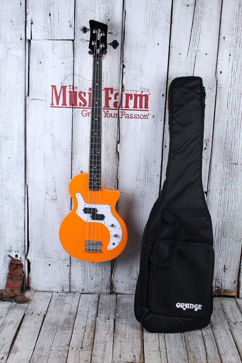 Orange O Bass 4 String Electric Bass Guitar Orange Finish with Gig Bag Secondary image
