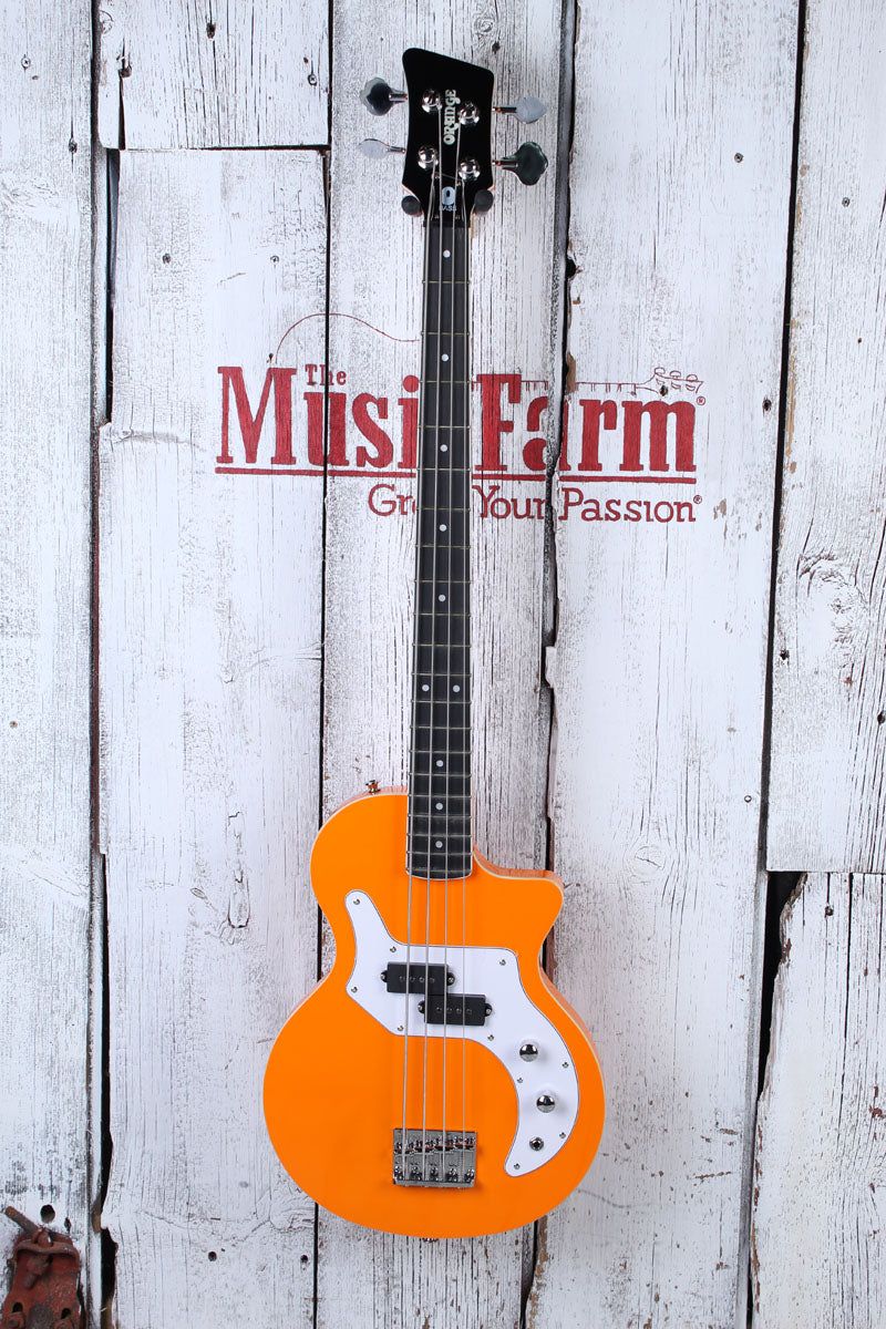 Orange O Bass 4 String Electric Bass Guitar Orange Finish with Gig Bag