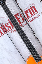 Orange O Bass 4 String Electric Bass Guitar Orange Finish with Gig Bag