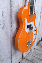 Load image into Gallery viewer, Orange O Bass 4 String Electric Bass Guitar Orange Finish with Gig Bag