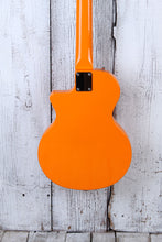 Load image into Gallery viewer, Orange O Bass 4 String Electric Bass Guitar Orange Finish with Gig Bag