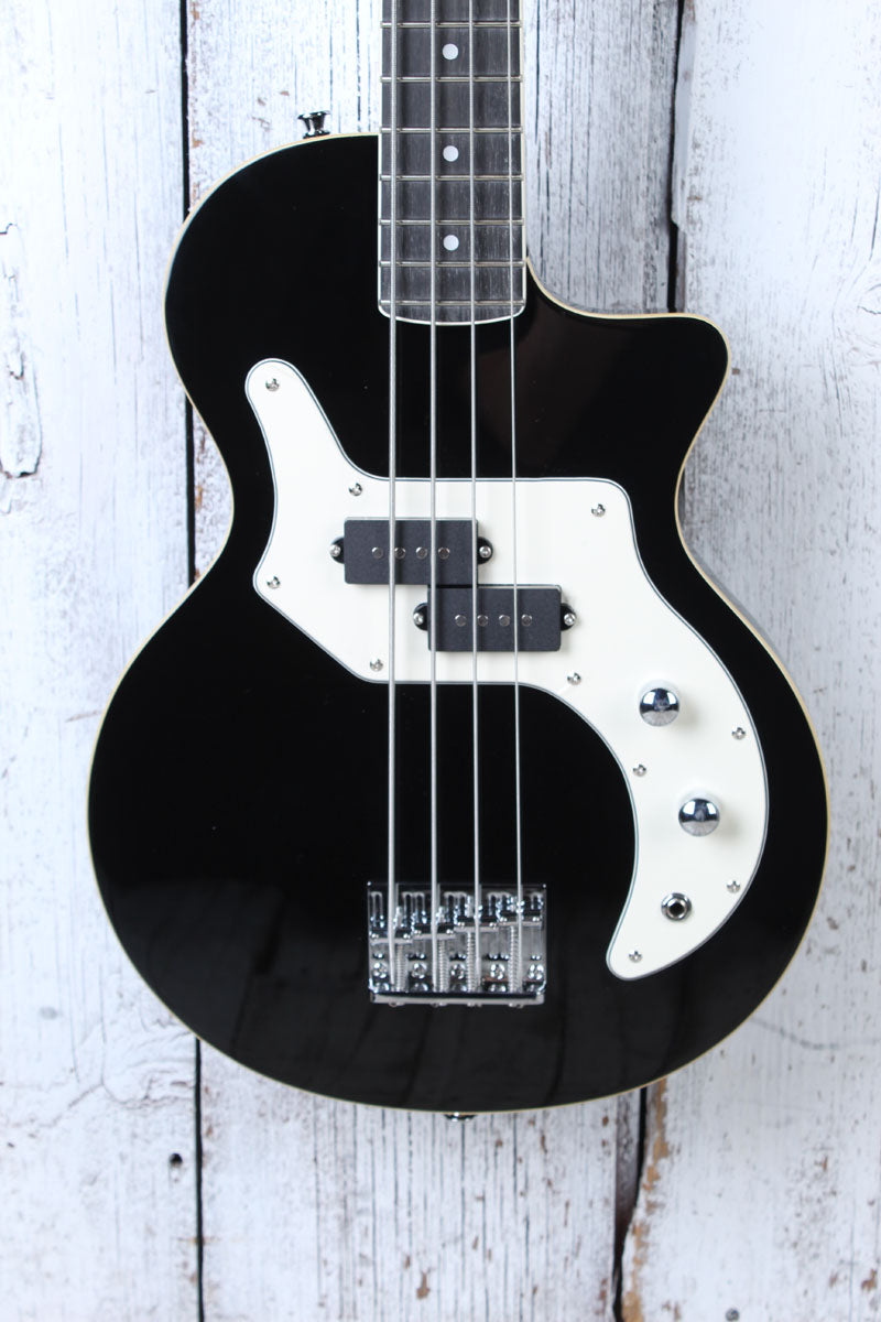 Orange O Bass 4 String Electric Bass Guitar Black Finish with Gig Bag Main image