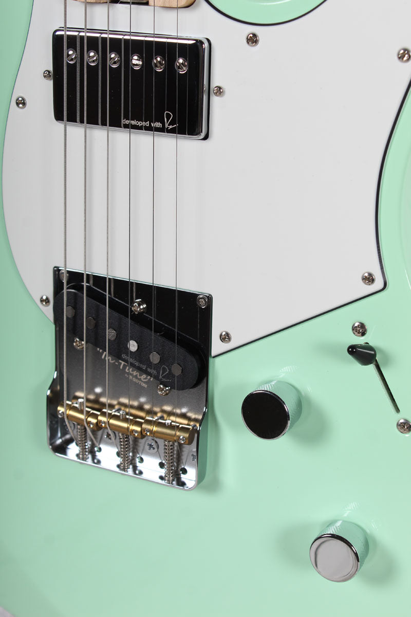 Yamaha PACS+11SM Pacifica Standard Plus Electric Guitar Peppermint with Gig Bag