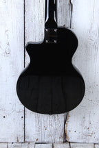 Orange O Bass 4 String Electric Bass Guitar Black Finish with Gig Bag