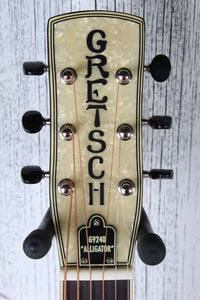Gretsch G9240 Alligator Round Neck Resonator Guitar Vintage 2-Color Sunburst