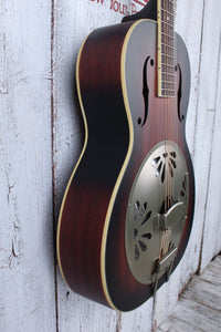 Gretsch G9240 Alligator Round Neck Resonator Guitar Vintage 2-Color Sunburst