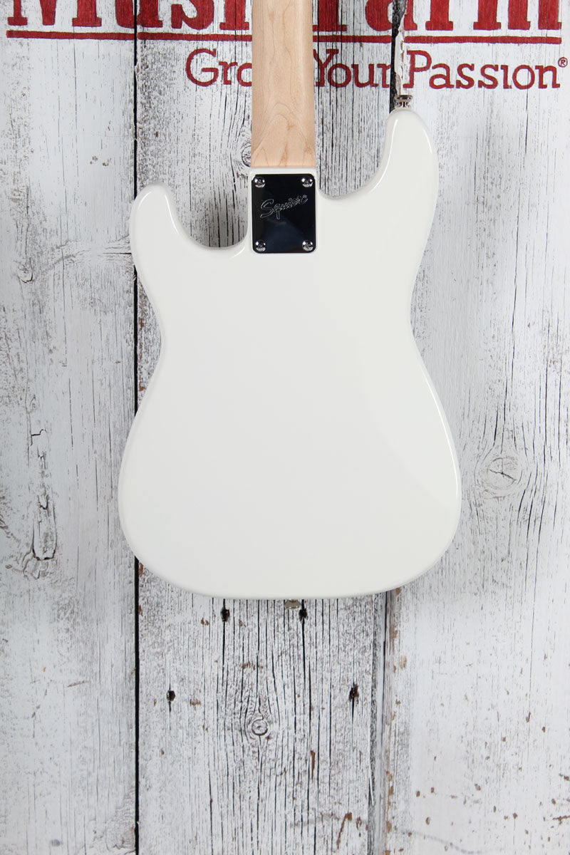 Fender Squier 2017 Mini SSS Stratocaster Electric Guitar Olympic White