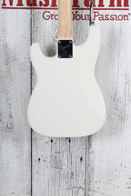 Fender Squier 2017 Mini SSS Stratocaster Electric Guitar Olympic White