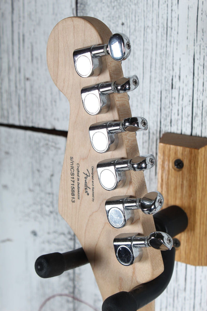 Fender Squier 2017 Mini SSS Stratocaster Electric Guitar Olympic White