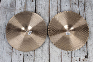 Zildjian Mastersound Hi Hat Cymbal Pair 14 Inch Hi-Hat Drum Cymbals A0123