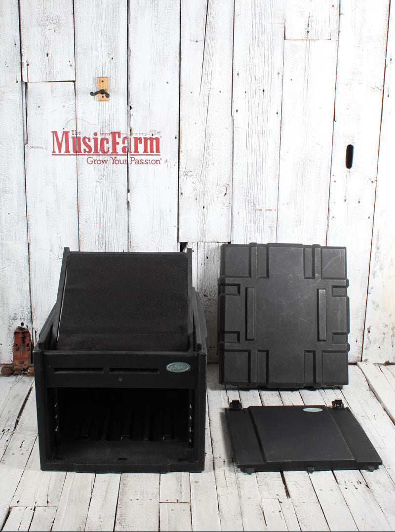 SKB Cases 6 Space Rack Case with Slanted Mixer Rack Top Hardshell Case Secondary image