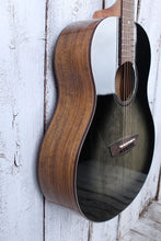 Load image into Gallery viewer, Washburn Bella Tono Novo S9 Acoustic Guitar Figured Walnut Gloss Charcoal Burst