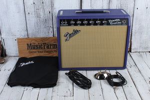 Fender LTD '65 Princeton Reverb Greenback / Plum Electric Guitar Amplifier