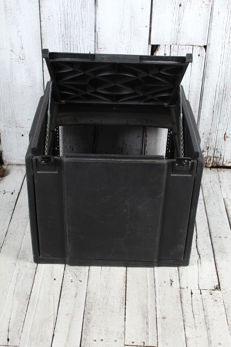 SKB Cases 6 Space Rack Case with Slanted Mixer Rack Top Hardshell Case