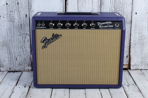 Fender LTD '65 Princeton Reverb Greenback / Plum Electric Guitar Amplifier