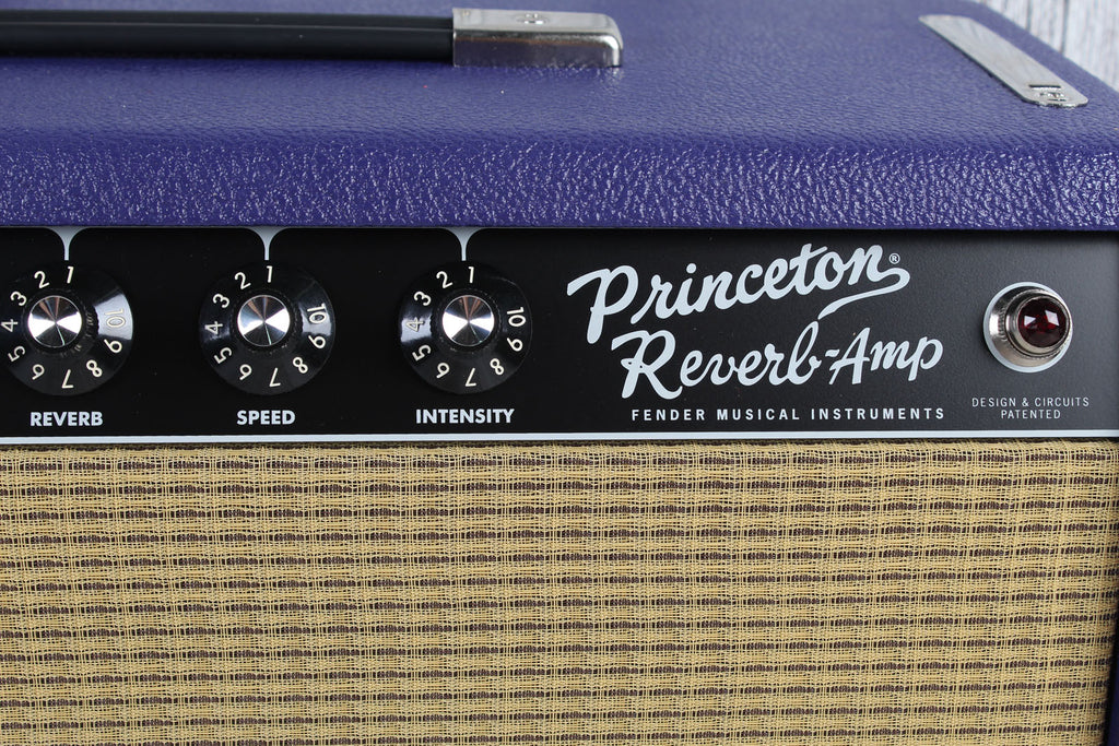 Fender LTD '65 Princeton Reverb Greenback / Plum Electric Guitar Amplifier
