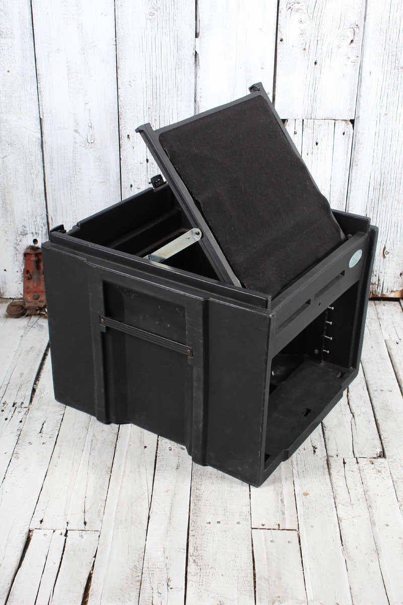 SKB Cases 6 Space Rack Case with Slanted Mixer Rack Top Hardshell Case
