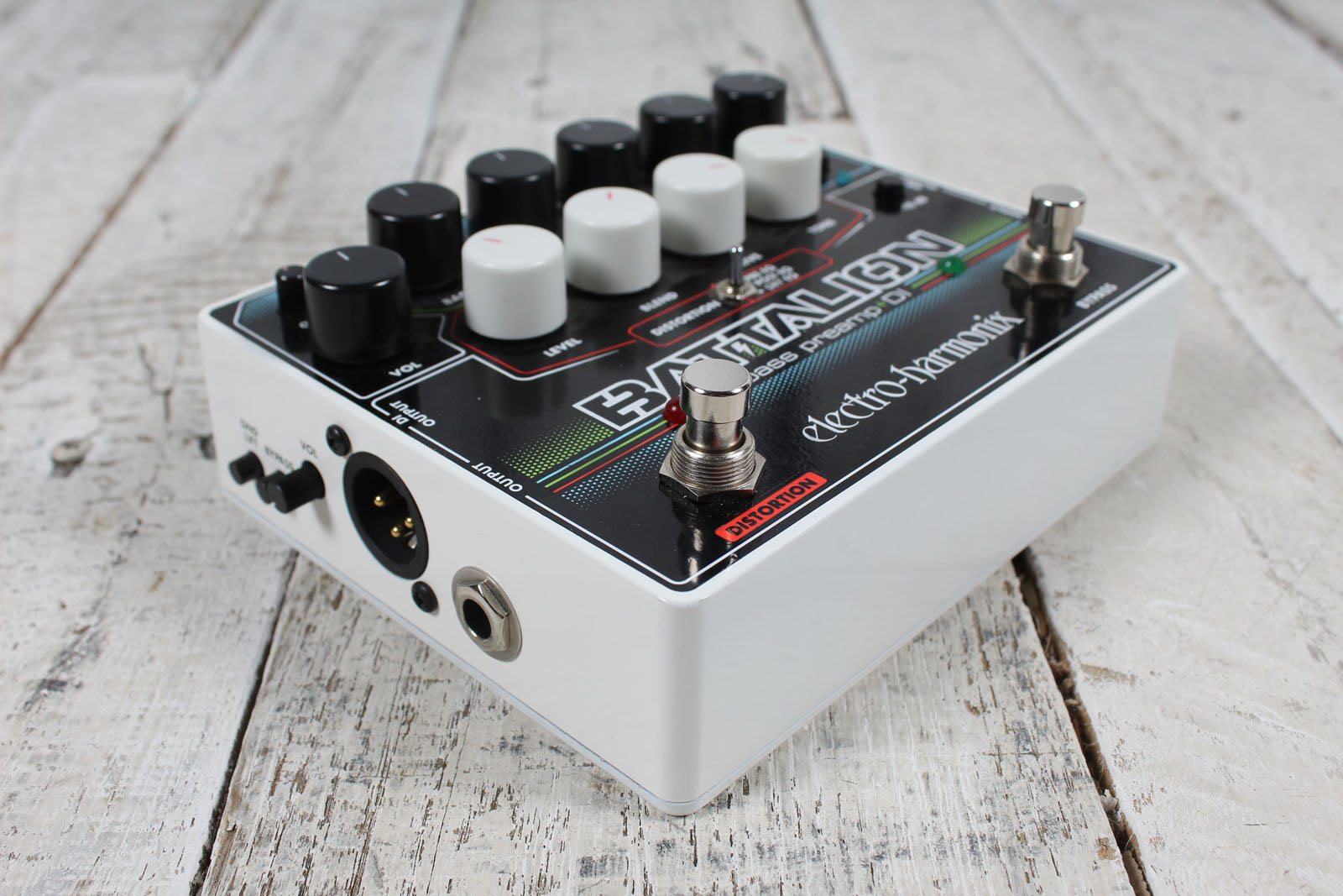 Electro-Harmonix Battalion Bass Preamp and DI Pedal Electric Bass Guitar Effects Pedal