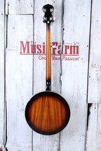 Load image into Gallery viewer, Washburn Americana Series B10 5 String Resonator Back Banjo Gloss Sunburst