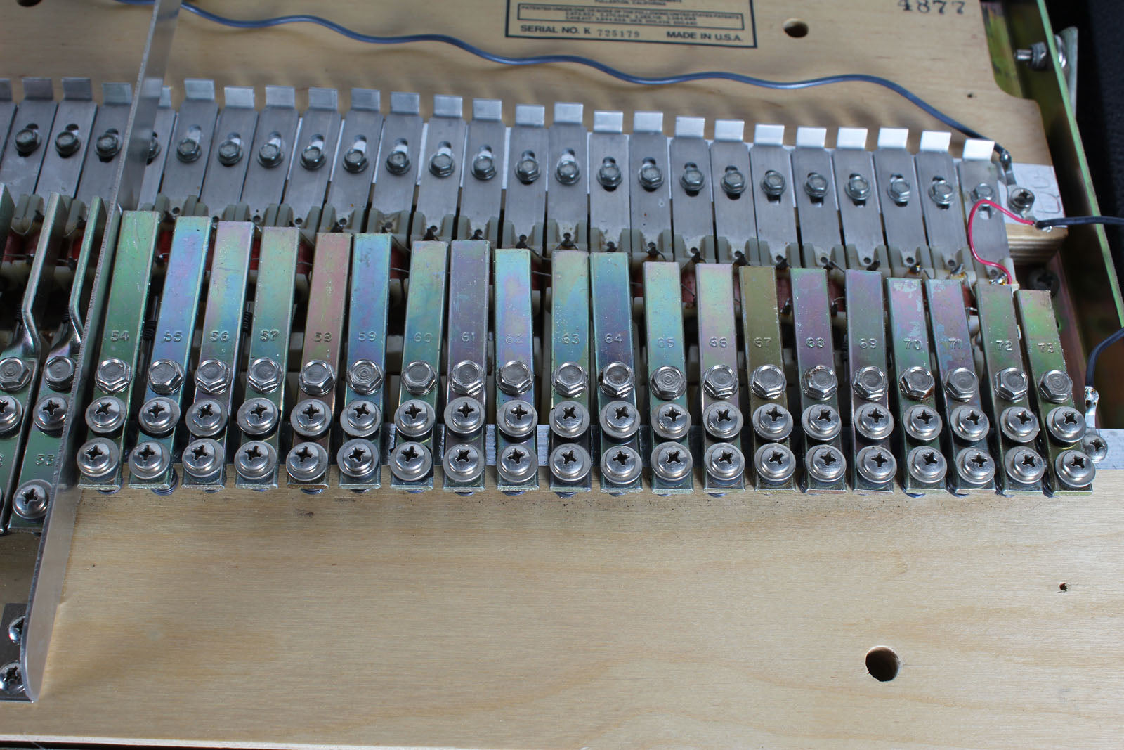 Fender Rhodes Vintage 1977 Mark I Suitcase Piano 73 Key Electric Piano