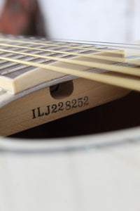 Yamaha Thinline Cutaway Acoustic Electric Guitar Vintage White Finish APX600 VW