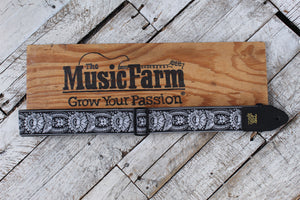 Ernie Ball Jacquard Guitar Strap - Silver Orleans