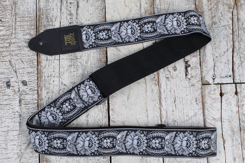 Ernie Ball Jacquard Guitar Strap - Silver Orleans