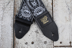 Ernie Ball Jacquard Guitar Strap - Silver Orleans
