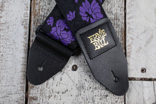 Load image into Gallery viewer, Ernie Ball Jacquard Guitar Strap - Lavender Rose